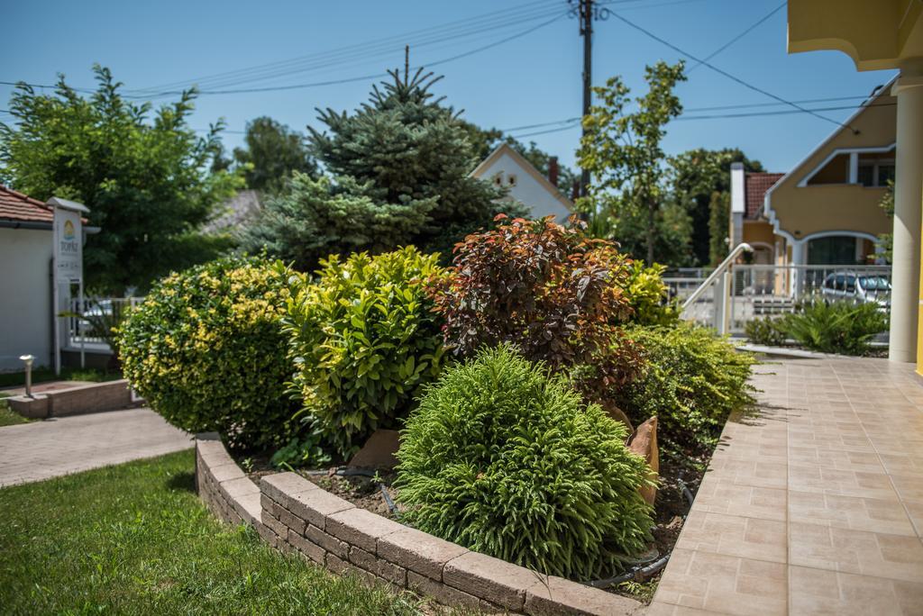 Topáz Apartmanházak Balatongyörök Exterior foto